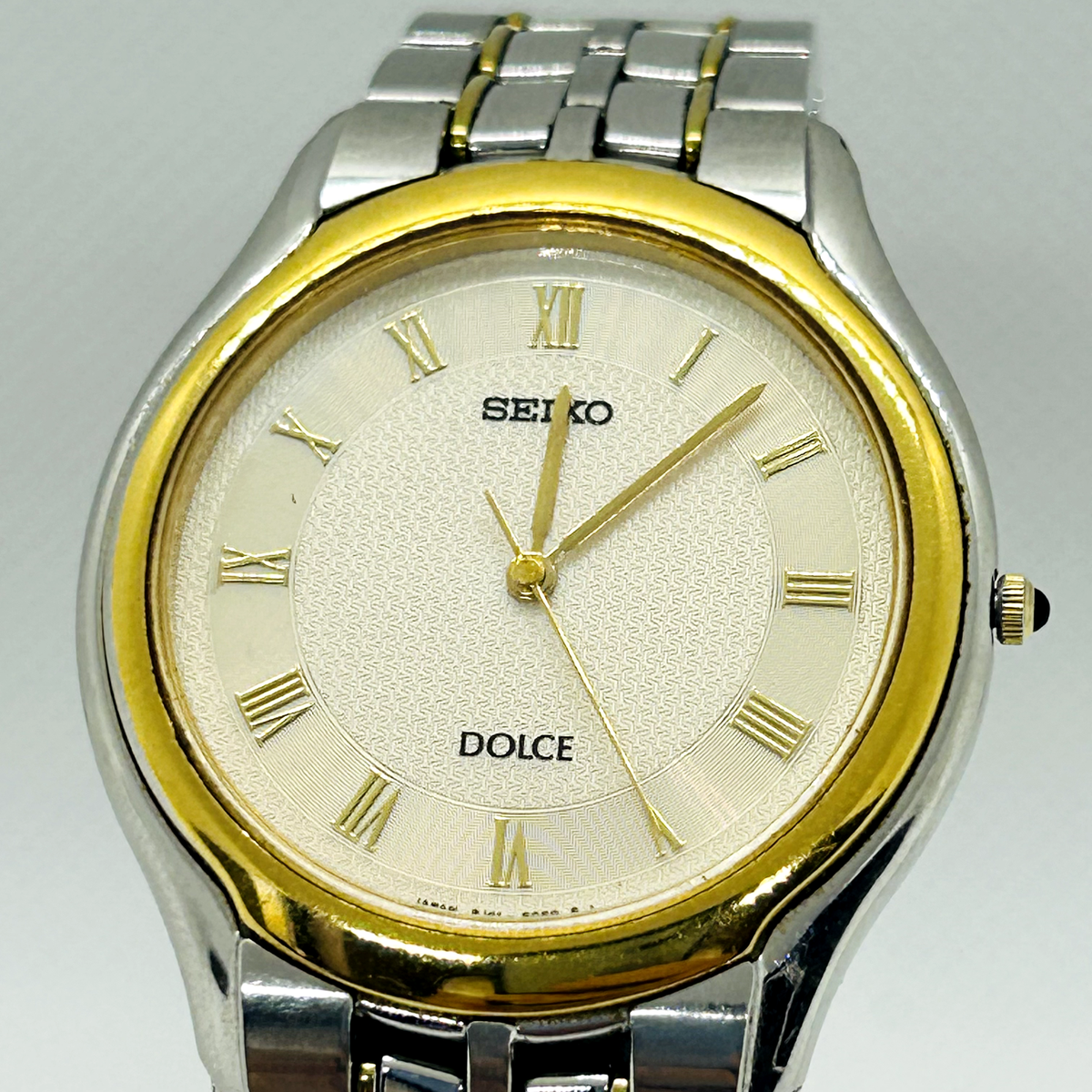 Vintage SEIKO DOLCE 8J41-6030 ST Analog Men Watch quartz Japan | eBay