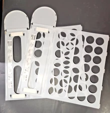 IKEA VARIERA Plastic Bag Holder Dispenser White Wall Mounted 800.102.22 Set of 2