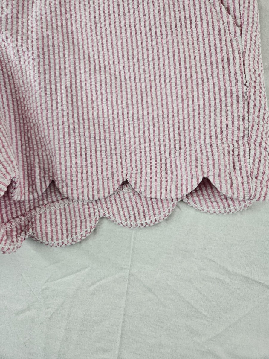 Lilly Pultizer Shorts Women's Size 4 Pink Buttercup Scalloped