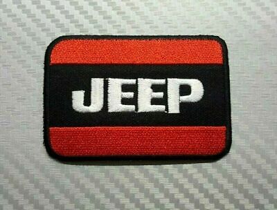 MOTORSPORTS MOTOR RACING SEW/IRON ON PATCH: c JEEP