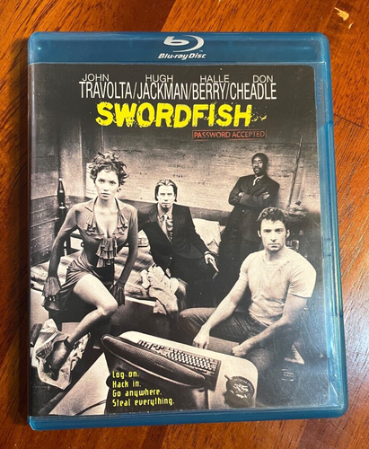 Swordfish (Blu-ray, 2001) HALLE BERRY TOPLESS NUDE! MUST SEE! Jackman
