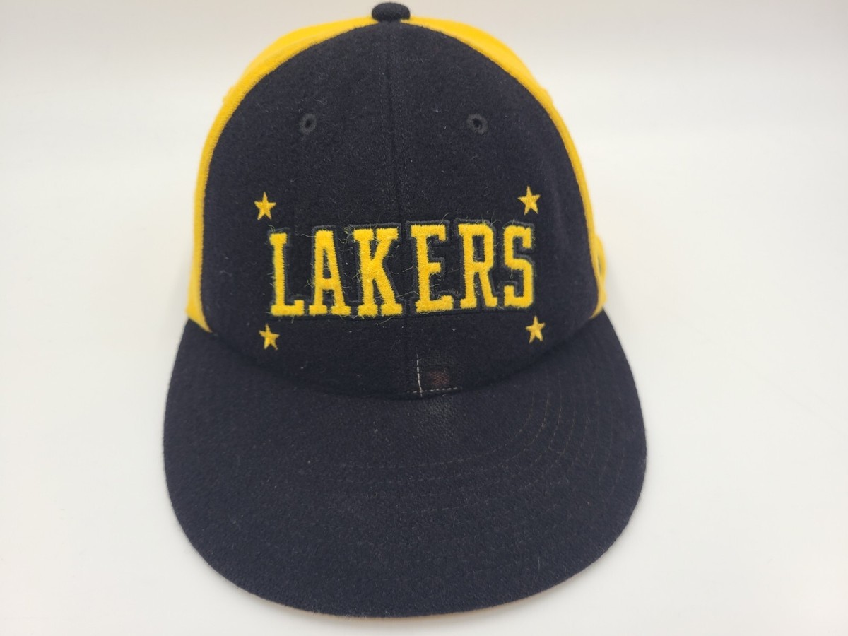 Vintage Los Angeles Lakers Nike Pro Swoosh Flex Distressed Fitted M Hat Cap  NBA