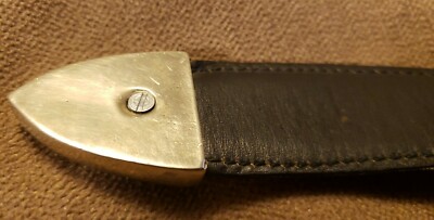 1988 Jeff Deegan Nickel Buckle and Beautiful Genuine Lizard  display picture 1