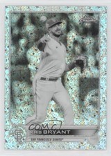 2022 Topps Chrome Black & White Mini-Diamond Refractor Kris Bryant #9 h3a