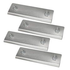 1/4" - 1/2" Mud Flap Clamps,Mud Flap Hanger Rubber Mudflaps Replace 8591100