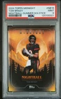 2024 TOPPS MIDNIGHT NIGHTBALL NB18 TOM BRADY SUMMER SOLSTICE #/50 PSA 9