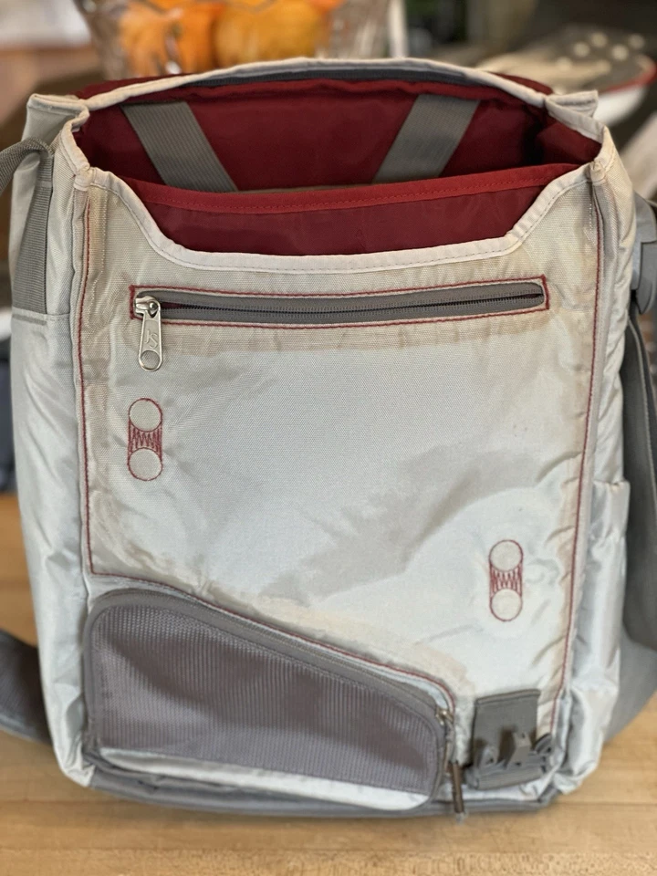 Bolso Mensajero para Portátil JANSPORT Gris Foto 3 de 4