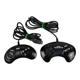 Sega Genesis Model 3 Console Bundle MK-1461 w/2 Controllers Cords Tested Works