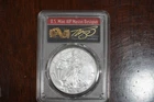 2021 SILVER EAGLE TYPE 1 - PCGS MS70 THOMAS CLEVELAND FIRST STRIKE ARROWS LABEL
