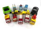 Lot Vintage Tonka Pressed Steel Trucks Dozer Rough Rider & VW Beetle 1/18th