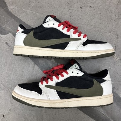 Jordan 1 Retro OG x Travis Scott Low Olive W Size US12W UK9.5