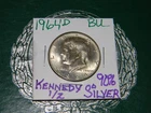 1964-D Kennedy Half Dollar (from Gov't set) - Gem BU -- 90% Silver