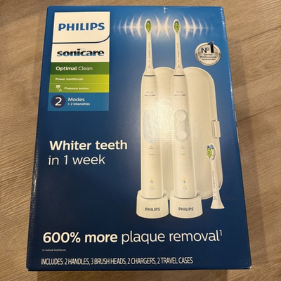 #ad #ad Philips Sonicare HX6829 75 Optimal Clean Electric Toothbrush 2 Pack $32.00