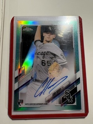 Codi Heuer 2021 Auto Topps Chrome Refractor 205/499 Autograph RA-CH
