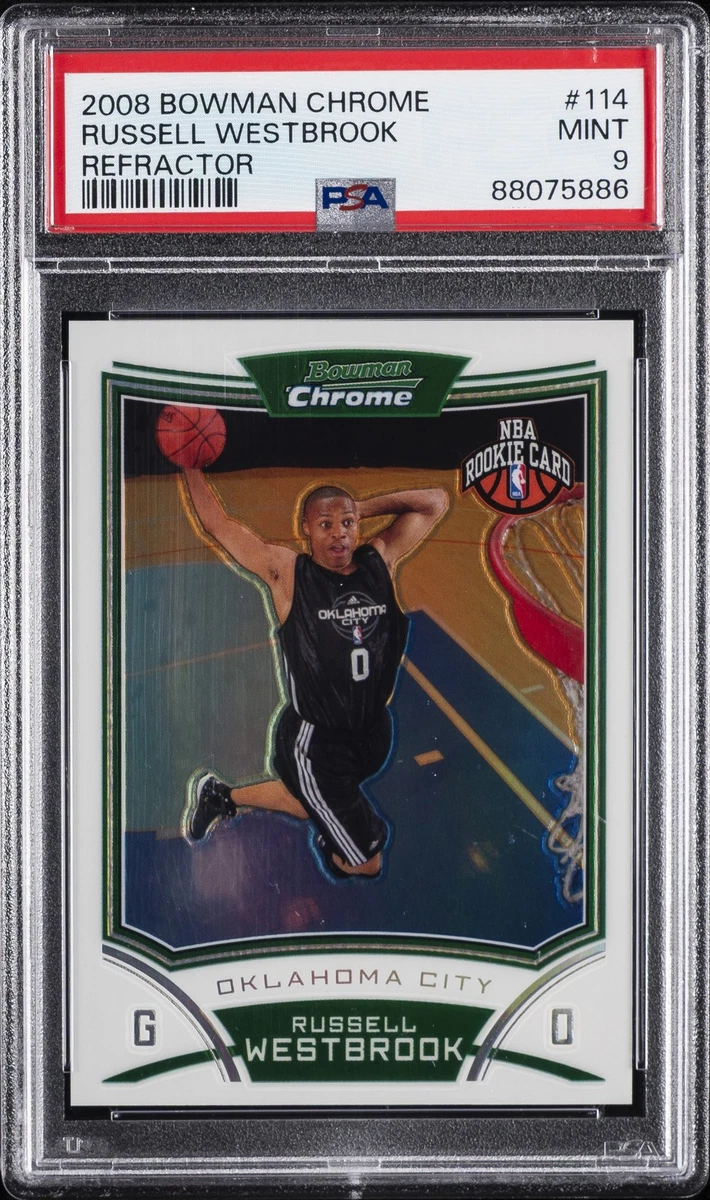 Bowman Russell Westbrook Basketball Rookie Sports Trading Cards