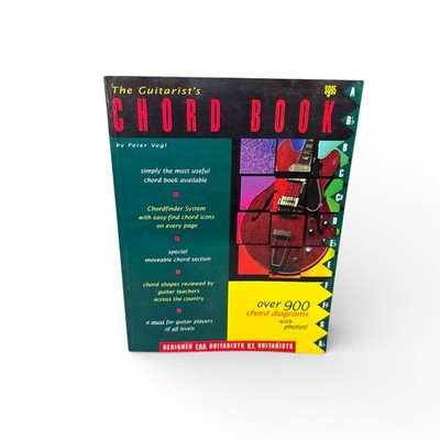 The Guitarist's Chord Book 900 Chord Diagrams Photos Guitar Player Peter Vogl