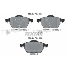 Satz Bremsbeläge Bremsklötze vorne für Audi A6 C5 4B2 4B5 | 24347714