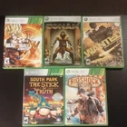 Dragon Ball Xenoverse, Conan, Wanted, South Park, BioShock Xbox 360 Lot- Tested