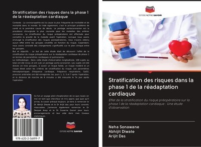Stratification des risques dans la phase 1 de la réadaptation cardiaque Neha Son