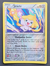 Pokemon Card Jirachi 42/108 Reverse Holo Rare XY Roaring Skies