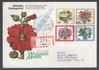 1974 Germany Berlin Flowers. Humanitarian Relief FDC. First Day Cover