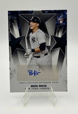 2025 Topps Update Ben Rice RC Baseball Stars Rookie Auto #BSAU-BRI Yankees