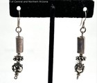 925 Sterling Silver Purple Gold Stone Pendant Jewelry w/Earrings, Necklace 24.6g — photo 5