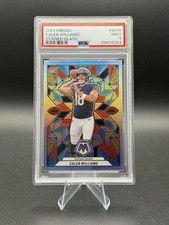 2024 Mosaic Caleb Williams Stained Glass Case Hit PSA 9 Mint Rookie Bears QB