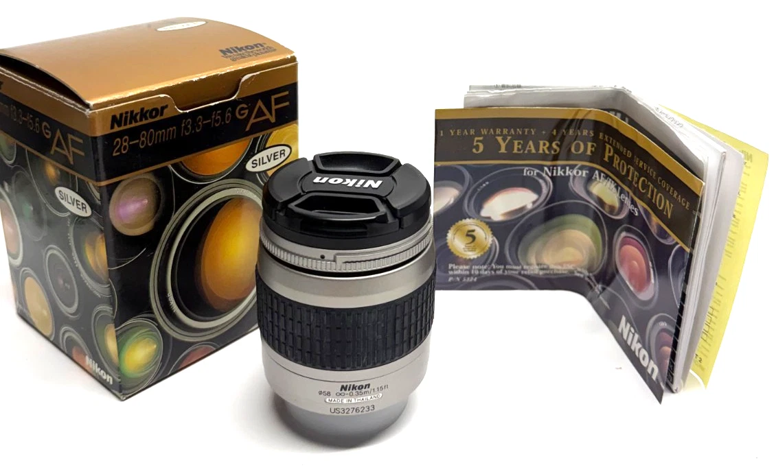 Nikon NIKKOR 28-80mm Focal Camera Lenses for sale | eBay