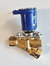 DEMA 443P.3 NC 3/8" Diaphragm Valve with EPDM Seal and 24 VAC Coil  (BRAND NEW)