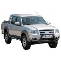FrontbüGel FrontschutzbüGel FüR Ford Ranger 2007-2009 ø76Mm Stahl Schwarz Schutz
