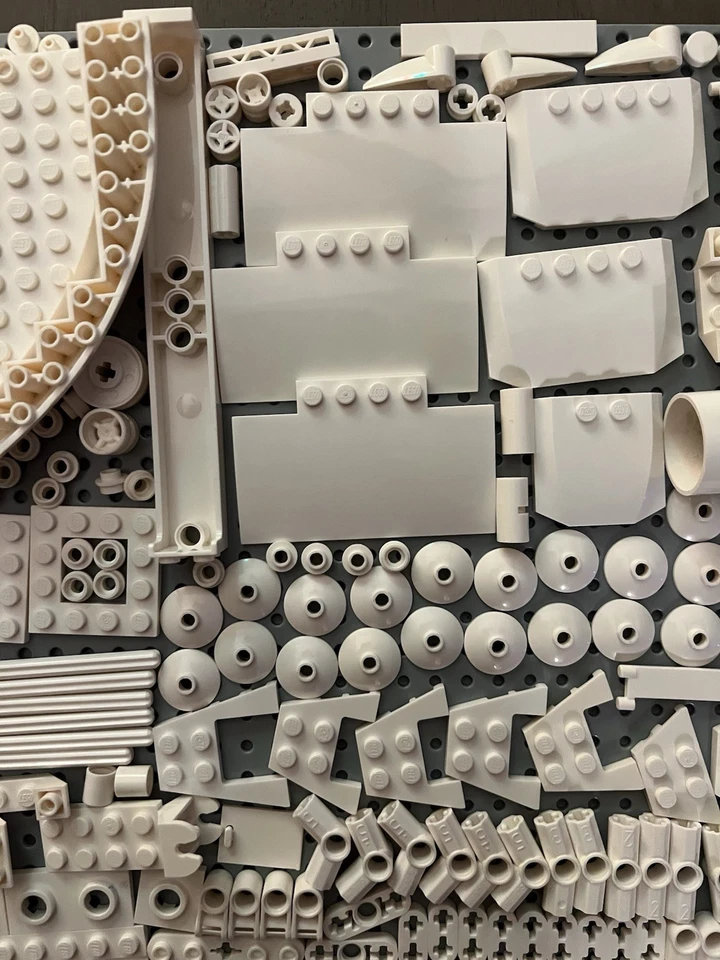 LEGO Blanco a Granel 400 piezas Casco de Barco Ártico Star Wars Ninjago Piezas Especiales Lote Sin usar, en caja Foto 3 de 4