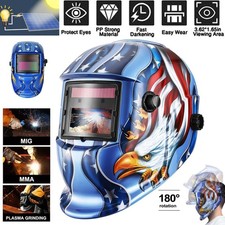 Solar Welder Helmet True Color Auto-Darkening Welding Helmet ARC TIG MIG Weld