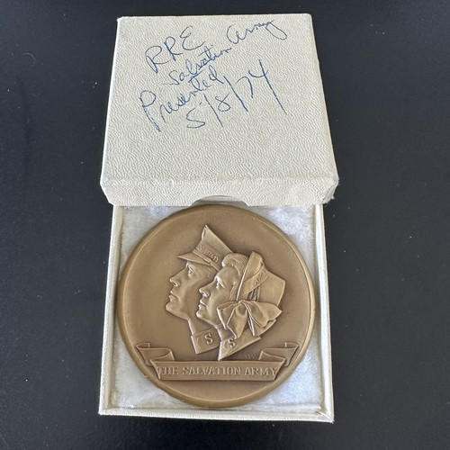 Non Dated THE SALVATION ARMY Centennial Medal 1965 Medallic Art Co Bronze