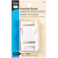 Parachute Buckle For 1" Strap White