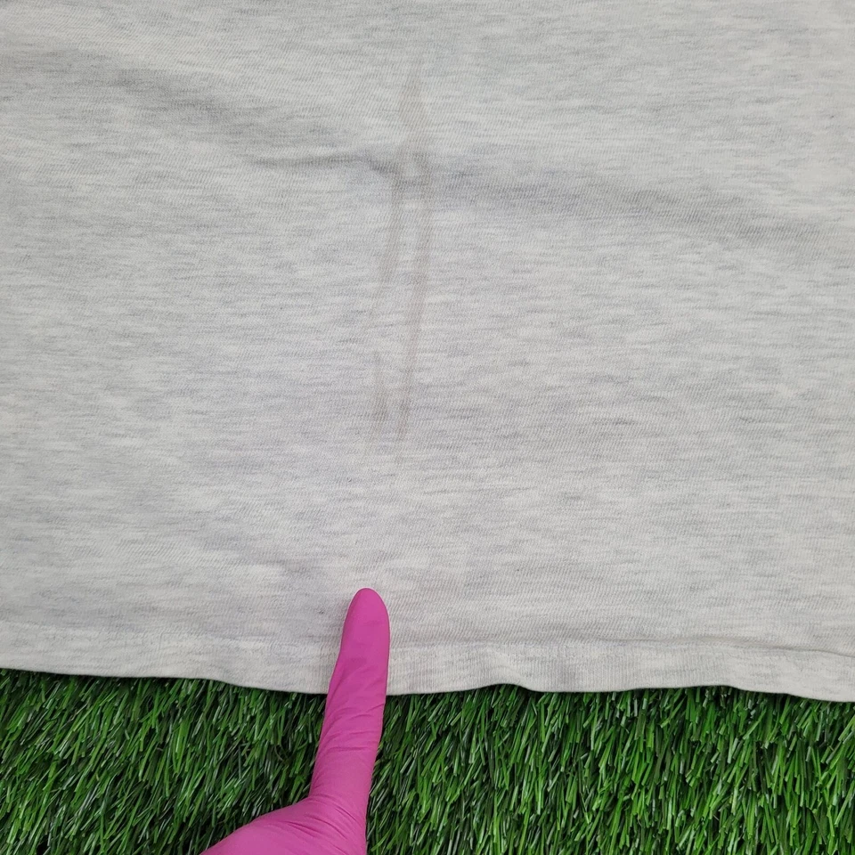 Camisa Champion Vintage Años 90 Mujer Grande 20x22 Gris Foto 4 de 4