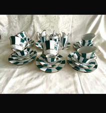 Fürstenberg Greque Smaragd Service Für 10 Personen