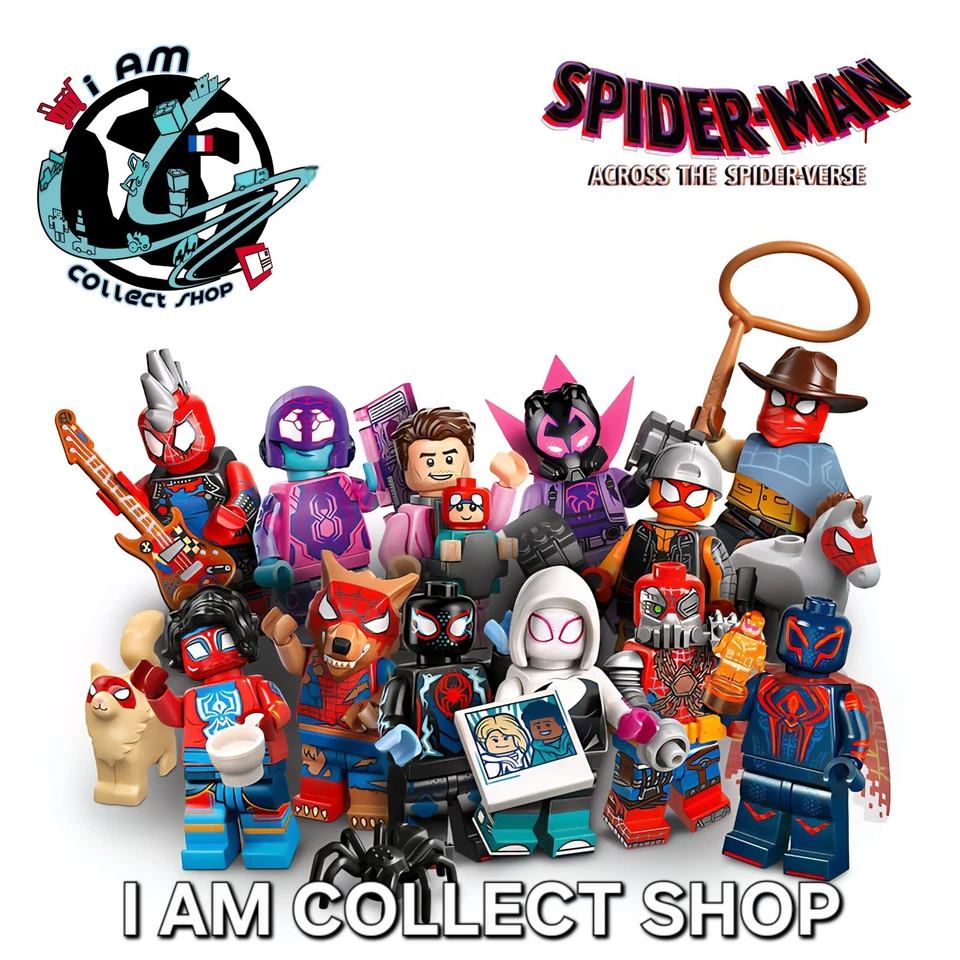 LEGO SERIE SPIDER MAN ACROSS VERSE MINIFIGURES 71050 - NEUF / FAITES VOTRE CHOIX