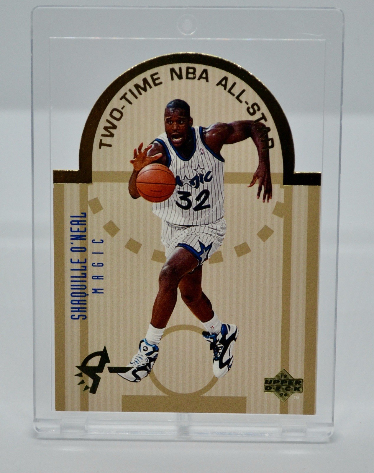 1993-94 Upper Deck Shaquille O’Neal SE NBA All Star Die-cut Insert Card E13 SP