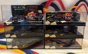 Red Bull Racing Formula one team cars 1/43 2005 - 2023 - Race, test and showcars