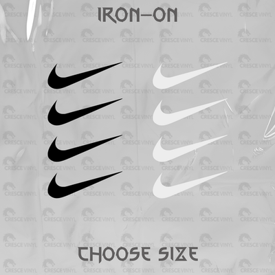 #ad 8pcs Black and White NIke Ready to Apply DIY Made to Order Iron On Applique $12.00