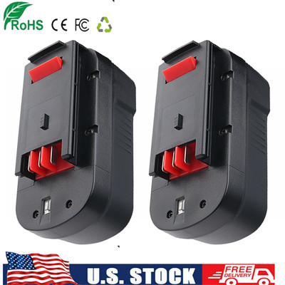 2X 18V for Black and Decker HPB18 18 Volt 4.5Ah Battery HPB18-OPE 244760-00