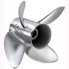 Solas Prop 4-Blade Stainless Propeller E series Rubex L4 #9573-153-18