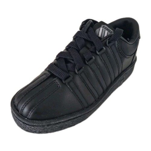 K-Swiss Little Kid's Classic 50144 Child's Shoes Athletic Sneakers Black Sz 1 - Picture 2 of 9