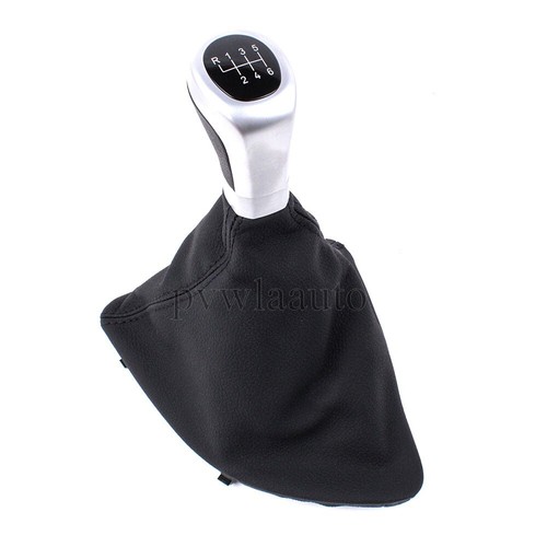 Manual 6 Speed Gear Shift Knob Boot For BMW E81 E88 E87 E88 120i 125i 130i 135i - Picture 2 of 9