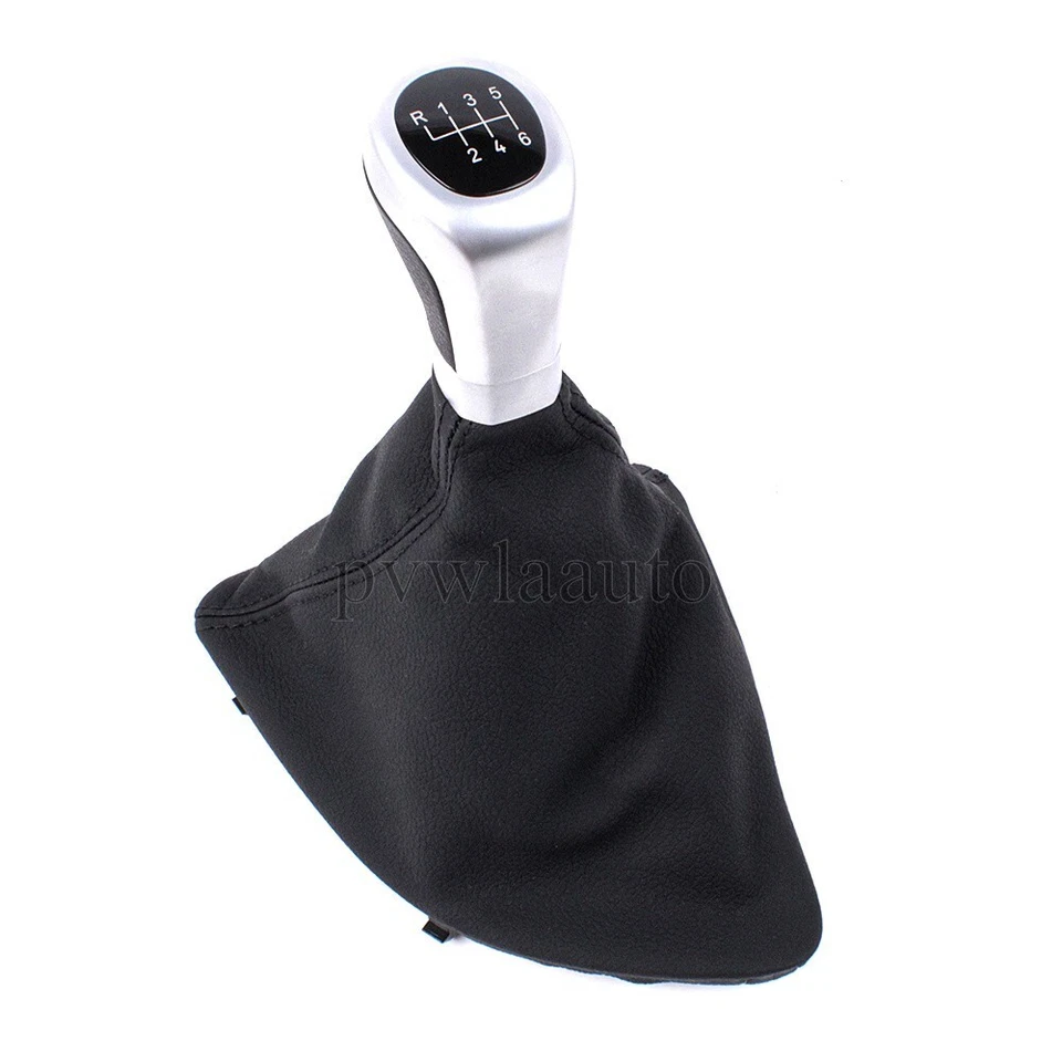 Bota de perilla de cambio de marchas manual de 6 velocidades para BMW E81 E88 E87 E88 120i 125i 130i 135i Foto 2 de 4