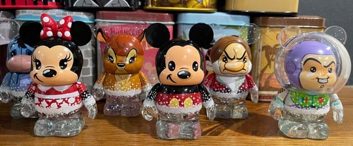 Disney Vinylmation 3” 25th Anniversary Series Set of 12 w/Sorcerer Mickey Mouse - Foto 3 di 7