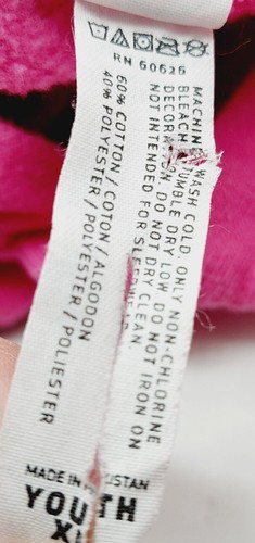 Charleston Pink Hoodie Size Youth XL Live And Tell - Picture 4 of 7