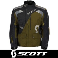 Breathable ADV Motorcycle Jacket - SCOTT Dual Raid Motorbike Jacket  Size LARGE