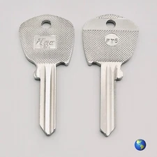 FT6 Key Blanks for Various Models by British Leyland, Peugeot, & others (2 Keys)